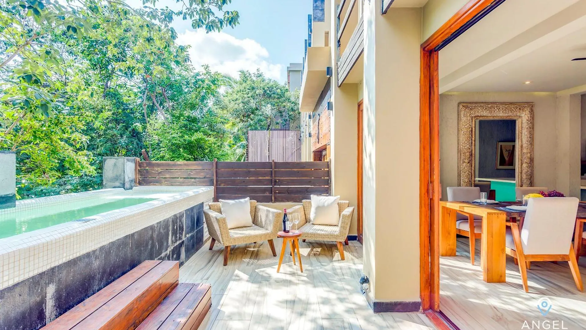Luxurious Oasis Jacuzzi With Art Gallery And Pool تولوم 0*,  المكسيك