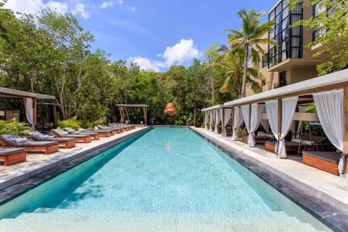 Apartment Luxurious Oasis Jacuzzi With Art Gallery And Pool Tulum Mexico