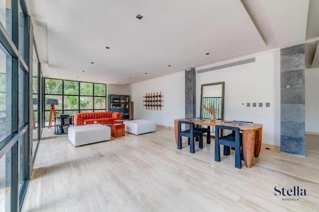 Luxurious Oasis Jacuzzi With Art Gallery And Pool Tulum 0*,